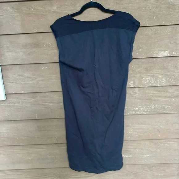 Velvet by Graham & Spencer black cotton tunic dress size XS - Picture 4 of 4